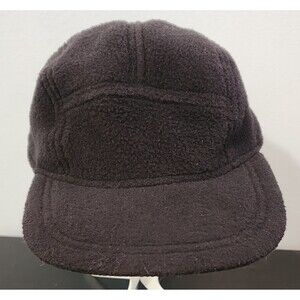 Lands End Black Felt Running Hat Adjustable Outdoors Sports Running